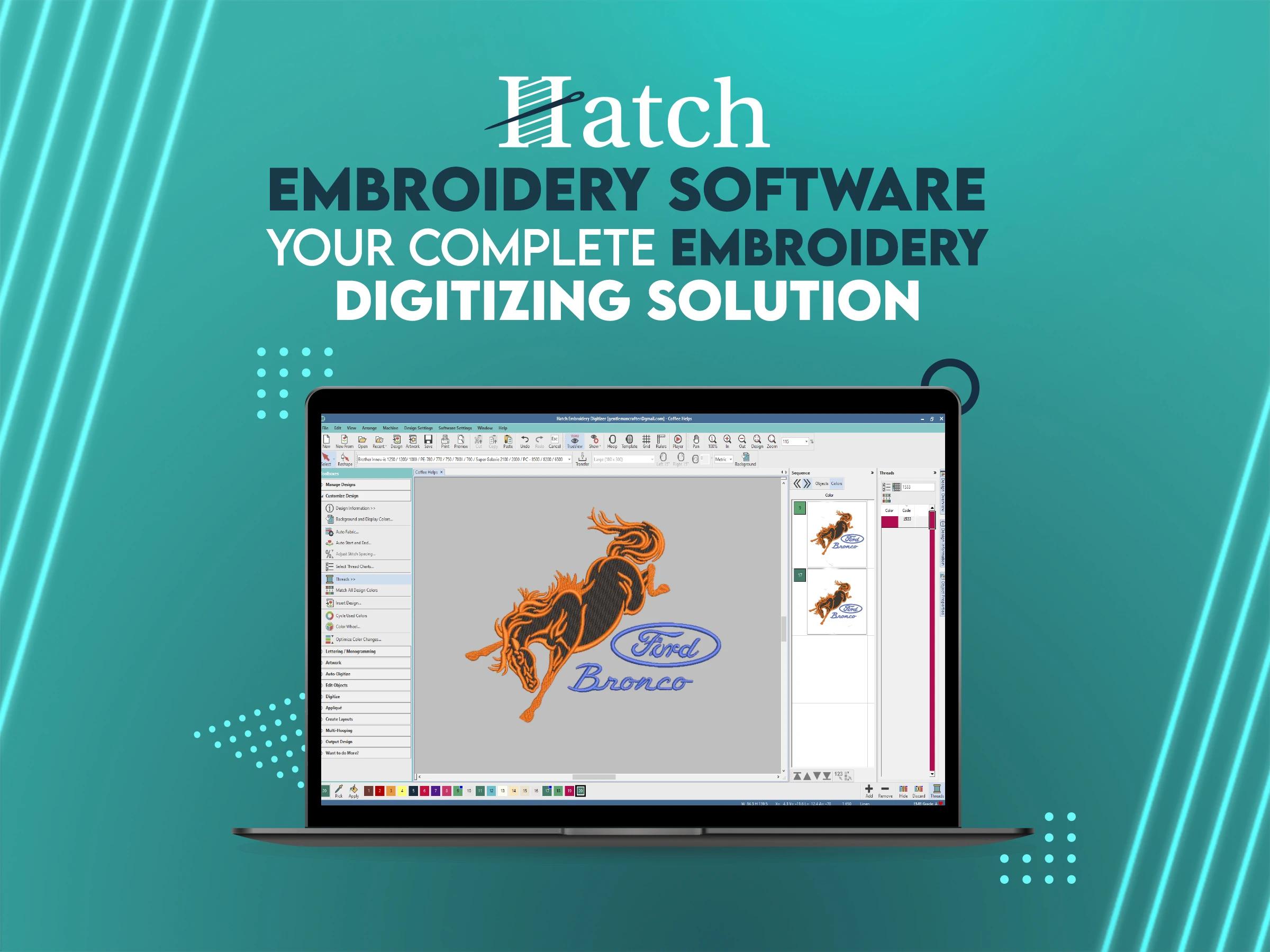 Hatch Embroidery Software