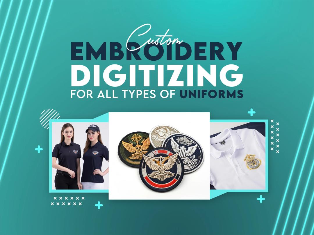 Embroidery Digitizing for Uniforms