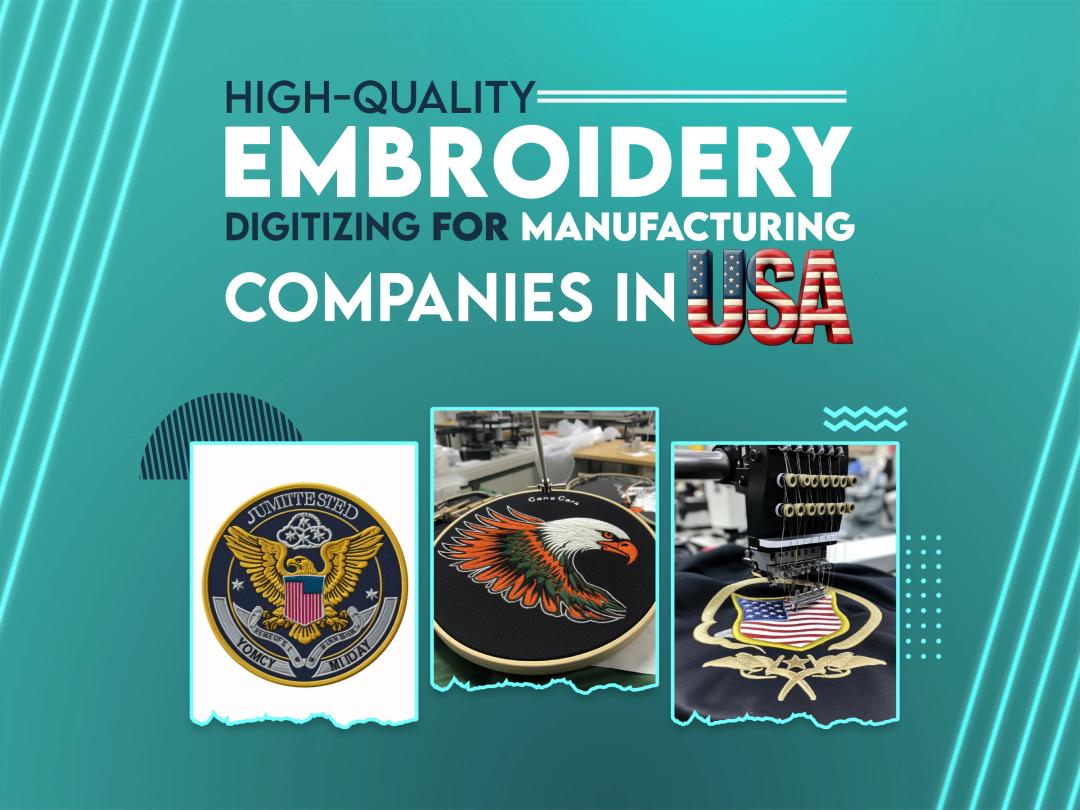 Embroidery for Manufacturers