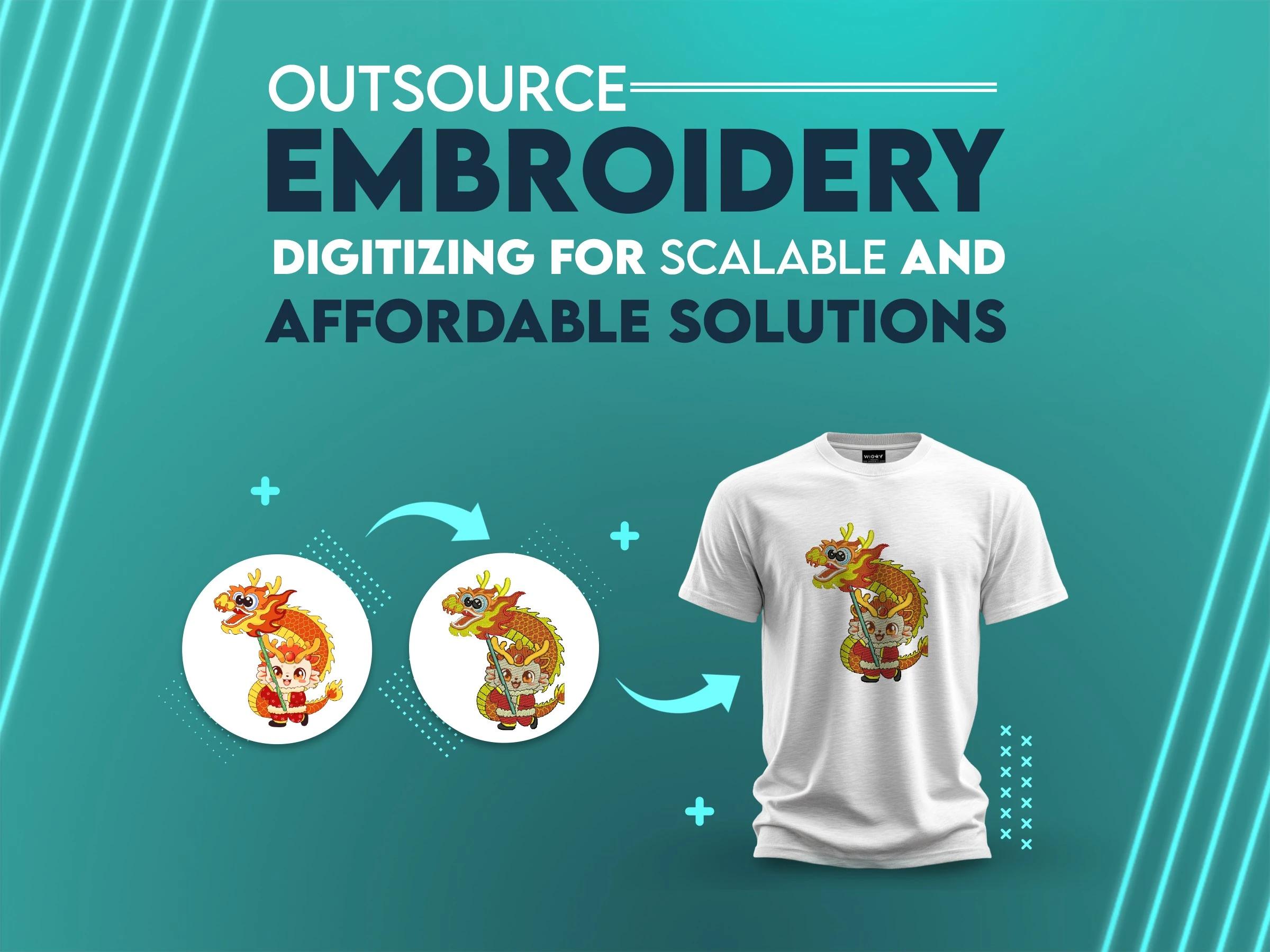 Outsource Embroidery Digitizing