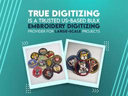 Embroidery Digitizing Provider for Large-Scale Projects