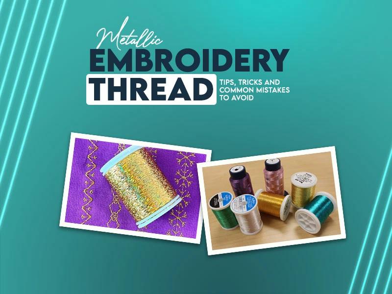 Metallic Embroidery Thread