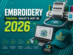 Embroidery Trends: What's Hot in 2026