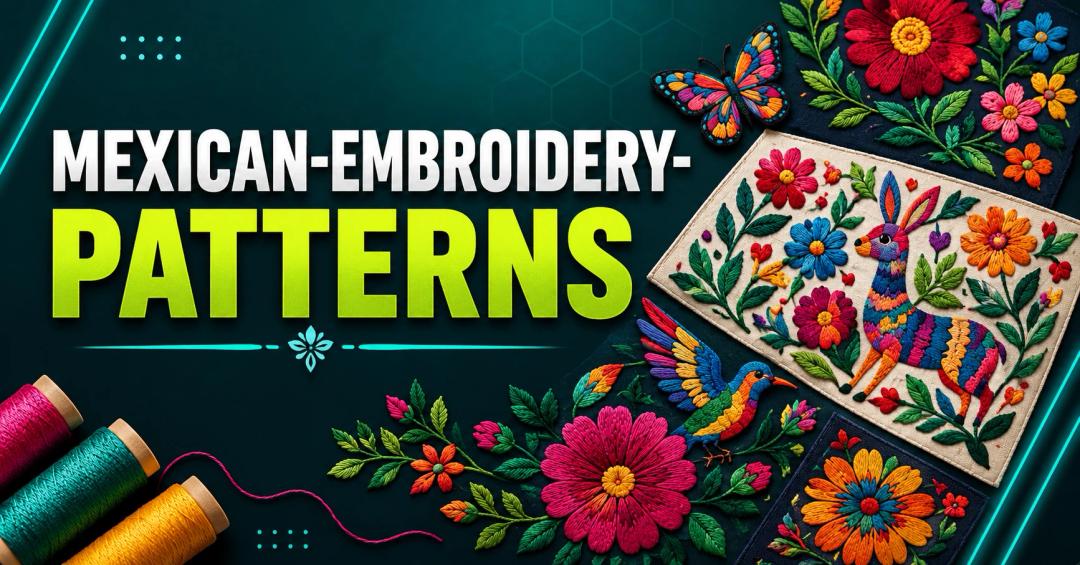 20+ Best Mexican Embroidery Patterns