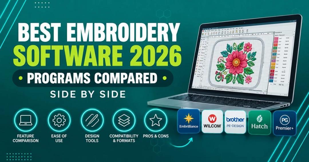 Top 5 Best Embroidery Software