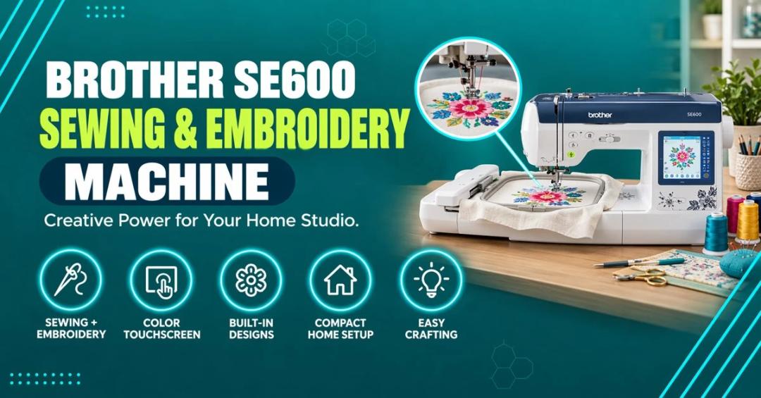brother se600 embroidery machine